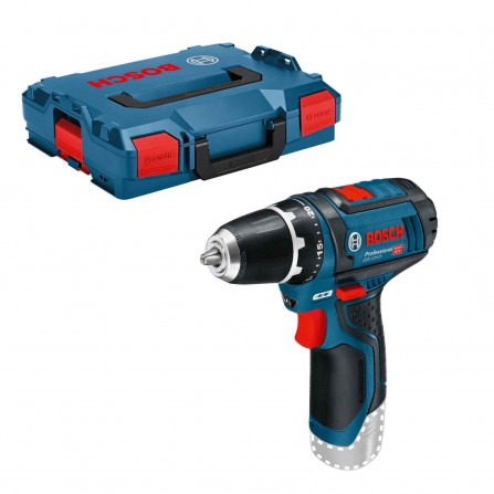 Akumuliatorinis suktuvas Bosch GSR 12V-15, 12 V + lagaminas (be akumuliatoriaus ir įkroviklio)