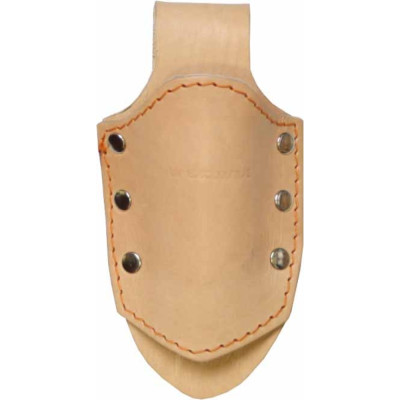 Leather belt with pockets, 5 pcs