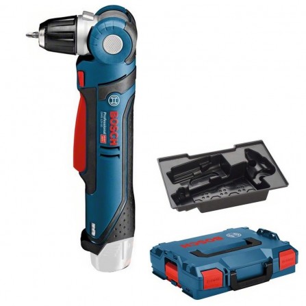 Akumuliatorinis kampinis suktuvas Bosch GWB 12 V-10 + lagaminas L-Boxx 102 (be akumuliatoriaus ir įkroviklio)