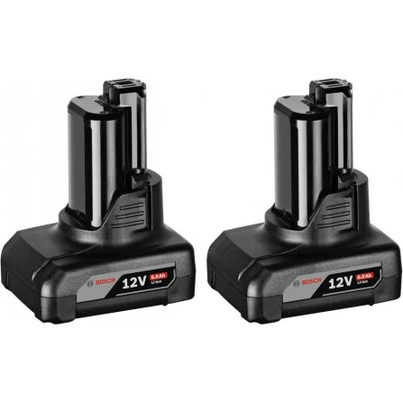 Bosch GBA akumuliatorių komplektas, 12 V, 2 x 6 Ah