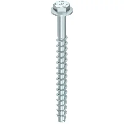 Heco šešiakampiai varžtai su poveržle, MULTI-MONTI-plus SS 7.5 x 40, A2K, 100 vnt.