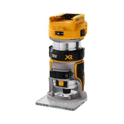 DeWalt akumuliatorinė freza DCW600N, 18 V (be akumuliatoriaus ir įkroviklio)