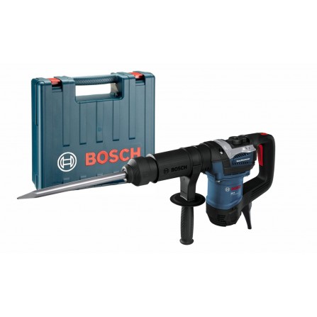 Bosch elektrinis atskėlimo plaktukas GSH 5, SDS max, 7,5 J, 1100 W + lagaminas