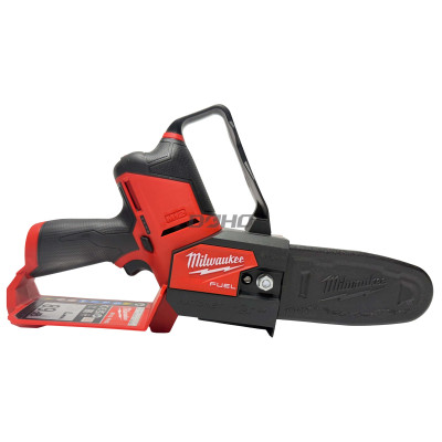 Akumuliatorinio genėjimo pjūklo Milwaukee M12 FHS-602X rinkinys, 12 V, 2 x 6 Ah, įkroviklis + lagaminas