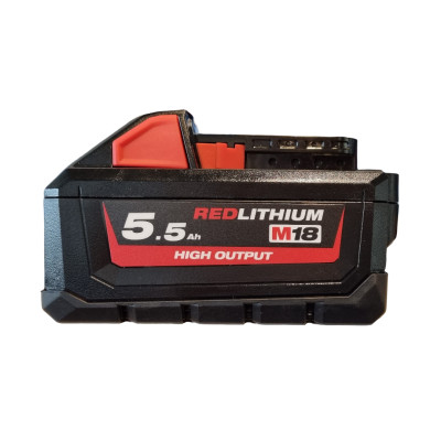 Akumuliatorius Milwaukee M18 HB5.5, 18 V, 5,5 Ah