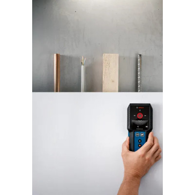 Metalo, laidų ir medienos detektorius Bosch GMS 120-27 Professional (0601081700)