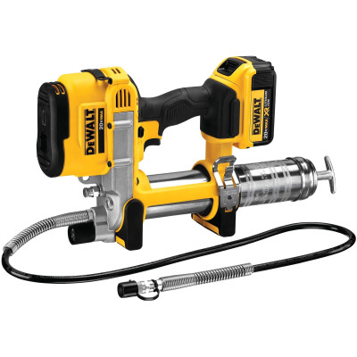 Akumuliatorinis tepalo pistoletas DeWALT DCGG571M1