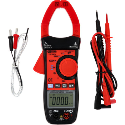 KS Tools skaitmeninių amperų spaustukų rinkinys 1000 A, 3 dalių (150.0929)