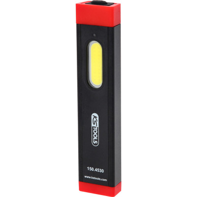 KS Tools UltimateBEAM aliuminio LED apžiūros lempa su ličio jonų akumuliatoriumi, 500 liumenų (150.4530)
