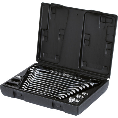 KS Tools GEARplus terkšlinių žiedinių veržliarakčių rinkinys, 16 dalių (503.4266)