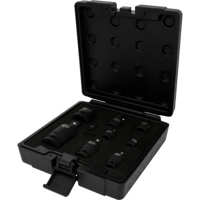 KS Tools jėgos didinimo ir mažinimo adapterių rinkinys, 9 dalių (515.0100)