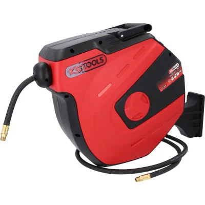 KS Tools automatinė oro žarnos ritė, Ø 10 mm x 15 m (515.3440)