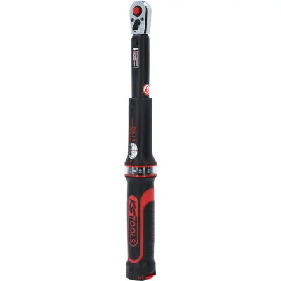 KS Tools ERGOTORQUE®precision sukimo momento raktas su grįžtamąja terkšle (516.1512)