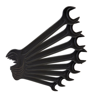 KS Tools dvigubų atvirų raktų rinkinys, 10 dalių (517.1491)