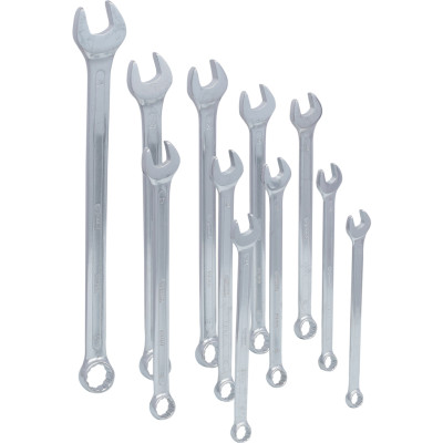 KS Tools kombinuotų veržliarakčių rinkinys, XL, 11 dalių, 12–24 mm (517.1505)