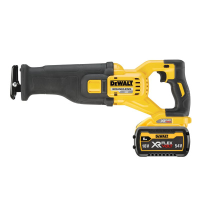 DeWalt akumuliatorinis tiesinis pjūklas DCS389T2 FLEXVOLT 54 V 0–3000 jud./min 2×6,0 Ah