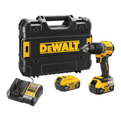 DeWalt akumuliatorinis smūginis gręžtuvas-suktuvas DCD799P2T-QW 18 V, 2 x 5 Ah, TSTAK