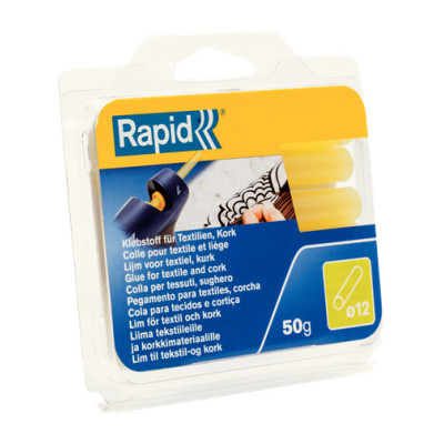 Rapid tekstilės klijai 12 mm 50 g 6 vnt.