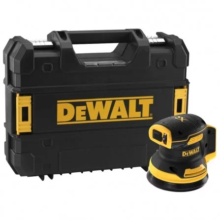 Dewalt akumuliatorinis ekscentrinis šlifuoklis DCW210NT-XJ, 18 V, 125 mm + lagaminas