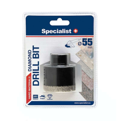 Specialist deimantinis grąžtas 11/2-9455 D55 M14