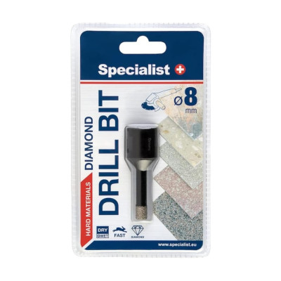 Specialist deimantinis grąžtas 11/2-9408 D8 M14