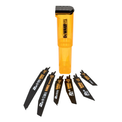 DeWalt tiesinio pjūklo pjūklelių rinkinys DT2440L-QZ 6 vnt. bi-metal