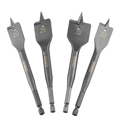 DeWalt medienos frezavimo grąžtų rinkinys DT4797-QZ 4 vnt.