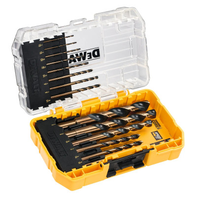 DeWalt metalo grąžtų rinkinys Black & Gold DT70727-QZ 14 vnt.