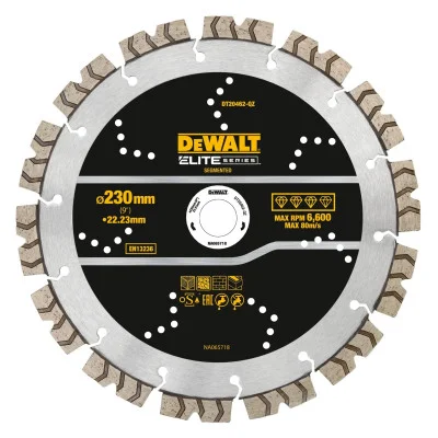 DeWalt ELITE deimantinis pjovimo diskas DT20462-QZ 230 x 22,23 mm