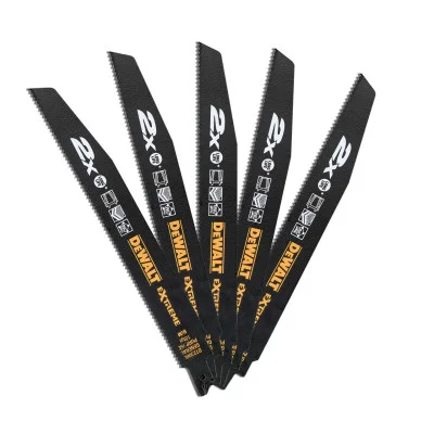 DeWalt EXTREME Bi-Metall tiesinio pjūklo geležtės DT2308L-QZ 5 vnt.