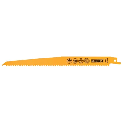 DeWalt tiesinio pjūklo geležtės DT2349-QZ 228 mm 6 TPI 5