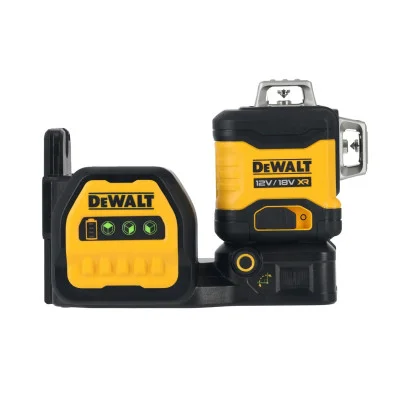 DeWalt žalias linijinis lazeris DCE089NG18 3x360 12/18 V