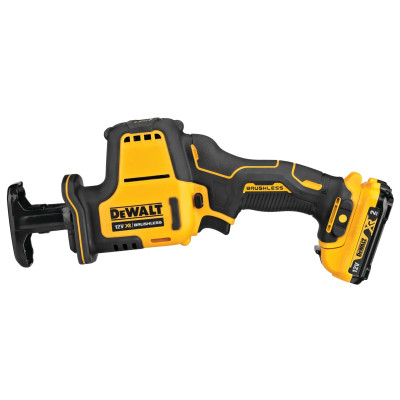 DeWalt akumuliatorinis juostinis pjūklas DCS312D2 12 V