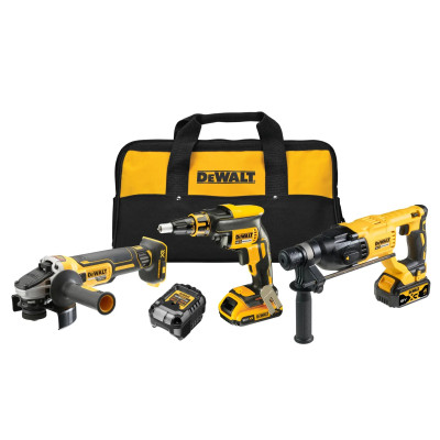 DeWalt akumuliatorinių įrankių rinkinys DCK308DM 18 V DCF620 DCH133 DCG405