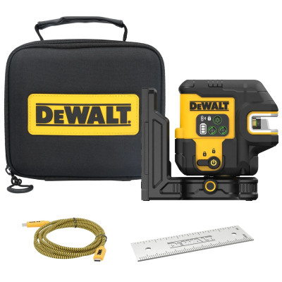 DeWalt kombinuotas lazeris DCLE14251GB žalias spindulys