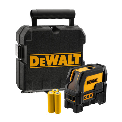 DeWalt kryžminis linijinis lazeris DW0822 raudonas spindulys