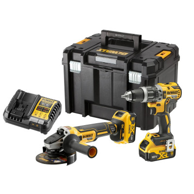 DeWalt akumuliatorinių įrankių rinkinys DCK2080P2T 18 V DCD796 DCG405
