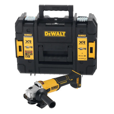 DeWalt akumuliatorinis kampinis šlifuoklis DCG407NT 18 V TSTAK