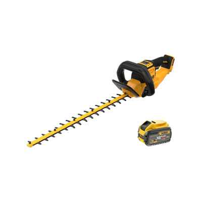 DeWalt akumuliatorinės gyvatvorių žirklės DCMHT573X1 54 V, 1 x 162 Wh