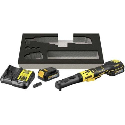 DeWalt akumuliatorinė terkšlė DCF510E2G 18 V, 3/8–1/2, 1 x 1.7 Ah Powerstack