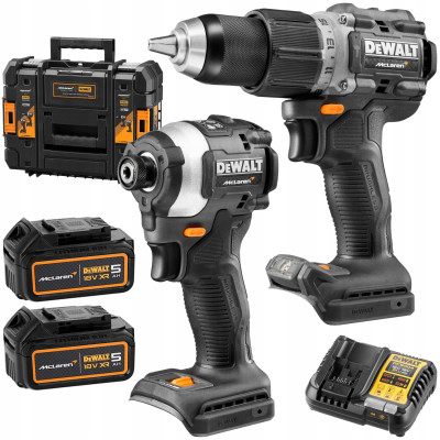 DeWalt McLaren akumuliatorinių įrankių komplektas DCK5222MP3T 5 dalių, 18 V