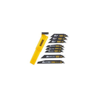 DeWalt tiesinio pjūklo geležčių rinkinys DT2443L-QZ 8 vnt. DT2443L-QZ