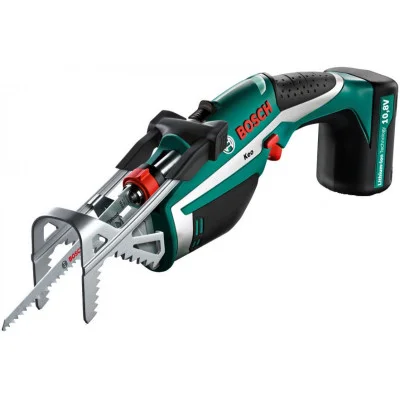 Bosch akumuliatorinis sodo pjūklas Keo 10,8 V, pjūvis iki 80 mm