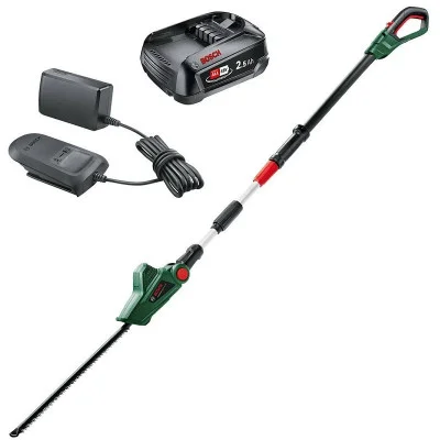 Bosch akumuliatorinės teleskopinės gyvatvorių žirklės UniversalHedgePole 18 18 V, 43 cm, teleskopinis kotas