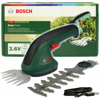 Bosch akumuliatorinės žolės ir krūmų žirklės EasyShear 3,6 V