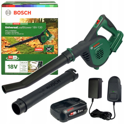Bosch akumuliatorinis lapų pūstuvas UniversalLeafBlower 18V-130 be akumuliatoriaus
