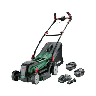 Bosch akumuliatorinė vejapjovė UniversalRotak 2x18V-37-550 37 cm