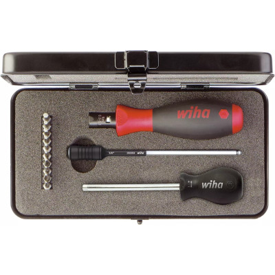 Wiha momentinio atsuktuvo rinkinys TorqueVario-S 26893 0,8–5,0 Nm