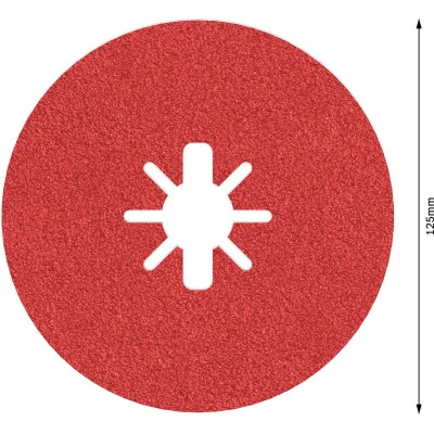 Bosch PRO R780 X-Lock fibre disc pjovimo diskas 125 mm, G60