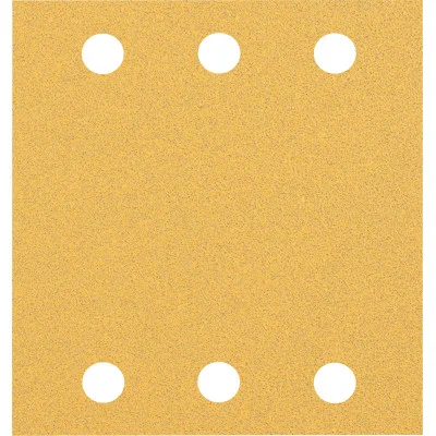 Bosch šlifavimo lapas 115 x 107 mm, G 80, 10 Stück